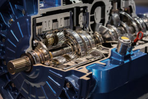 close up of automatic transmission Wizard Transmission Denver